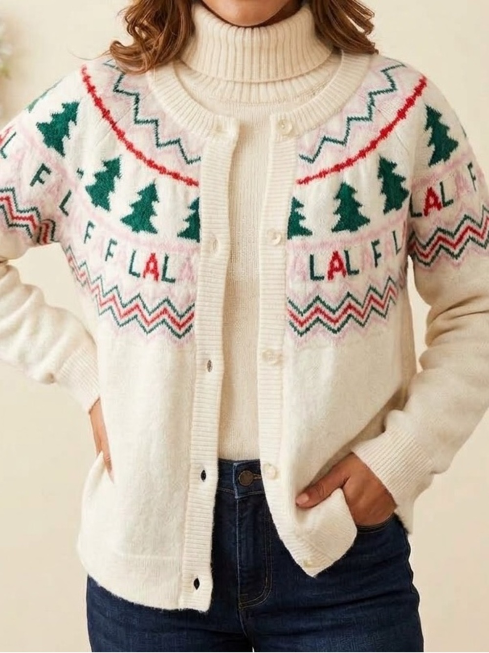 Soho & Stella Holiday Cardigan